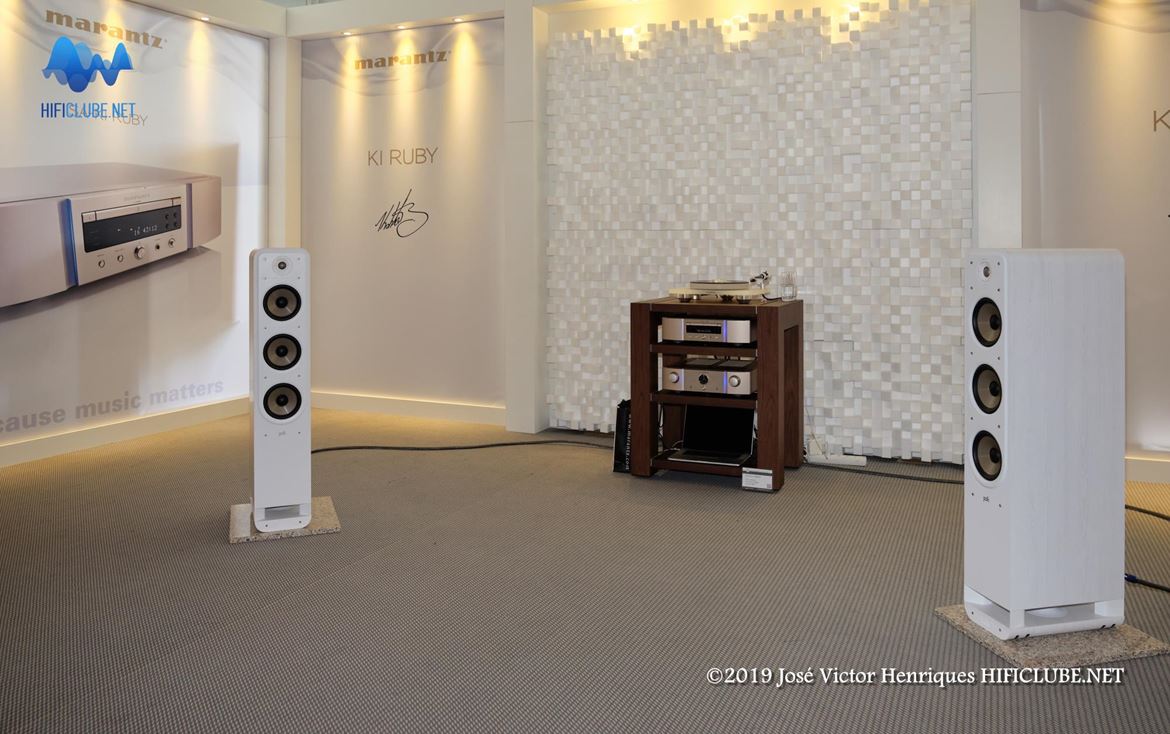 A linha Marantz KI Ruby, apresentada em estreia mundial, no Highend 2018 - Munique