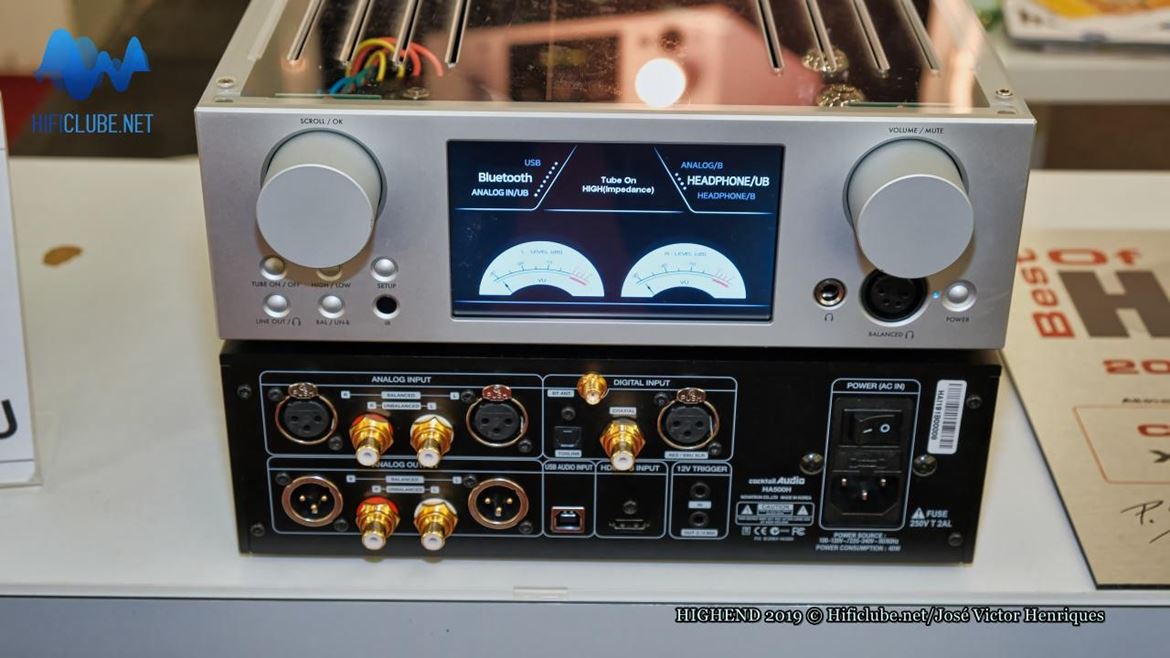 Cocktail Audio HA500H: amplificador de auscultadores. PCM 384/24 e DSD256 + MQA. Lembra o descontinuado amplificador de auscultadores da ... Oppo.