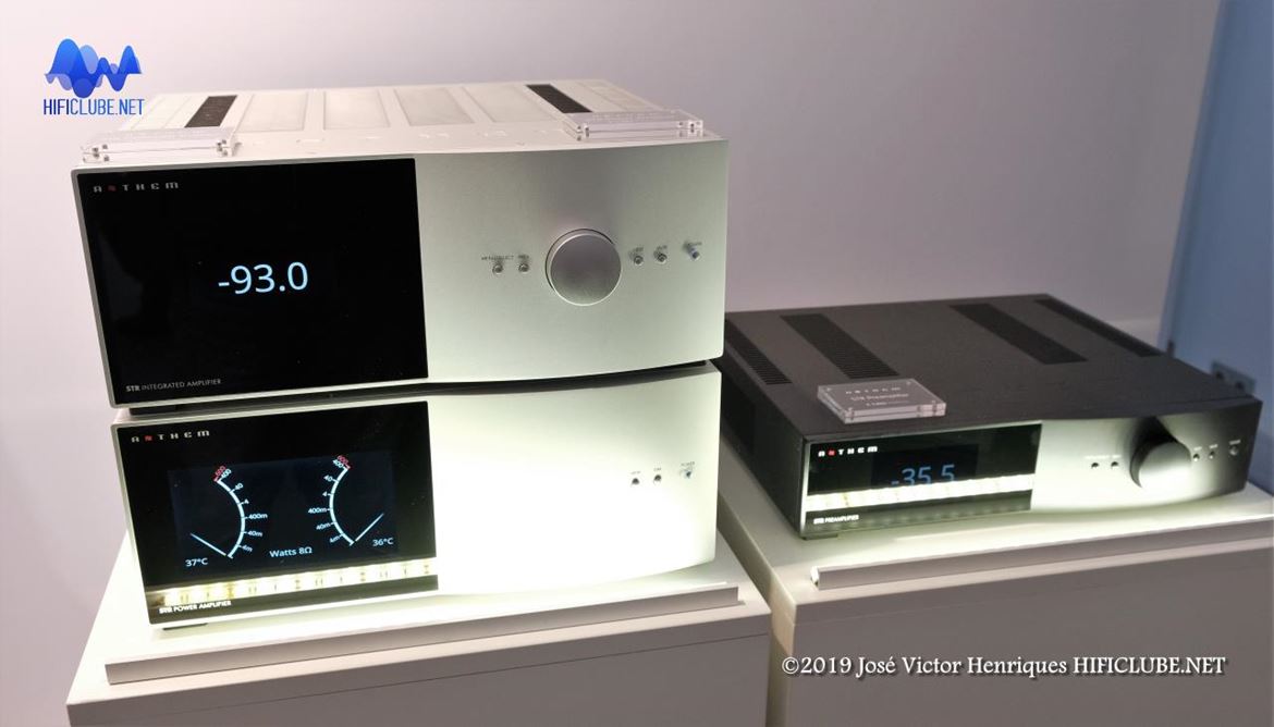 Anthem STR Integrated (topo); STR Power amplifier; STR preamplifier (dir.)