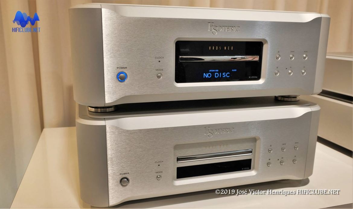 Esoteric CD/SACD K-03Xs e K-01Xs