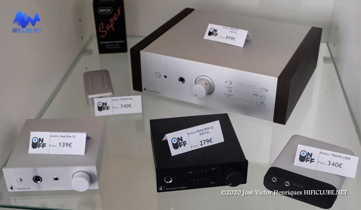 Uma colecção de amplificadores de auscultadores c/ DAc da ProJect Audio, desde 139 euros!...