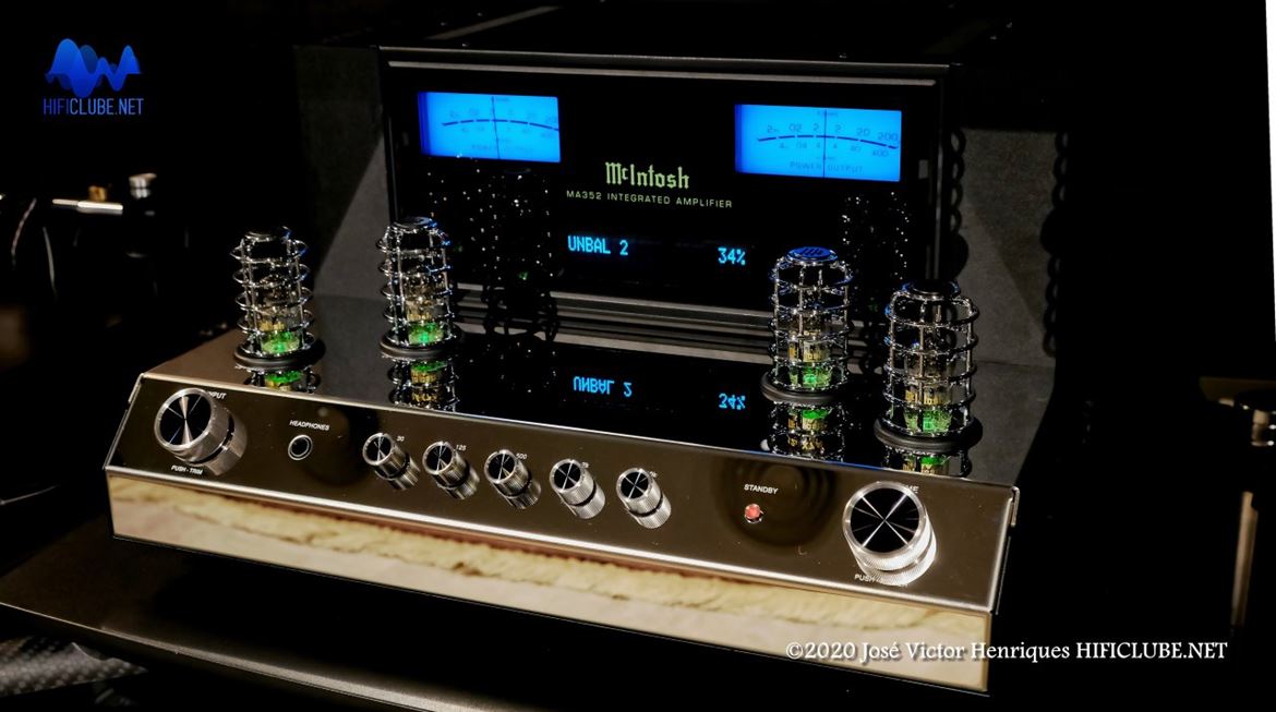 O Mais Bonito Amplificador do Ano 2020: McIntosh MA352 Hybrid Amplifier