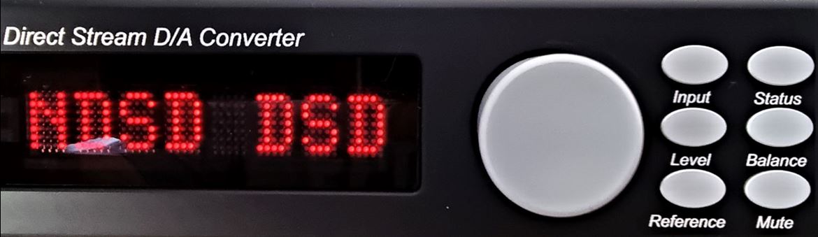 Bricasti M3: a diferença entre NDSD DSD e NDSD PCM (DSD internamente convertido para PCM) é abissal ao nível da transparência e resolução.