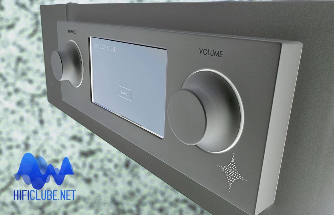 Constellation Audio Integrated 1.0: mostrador touchscreen com botões escondidos por baixo.