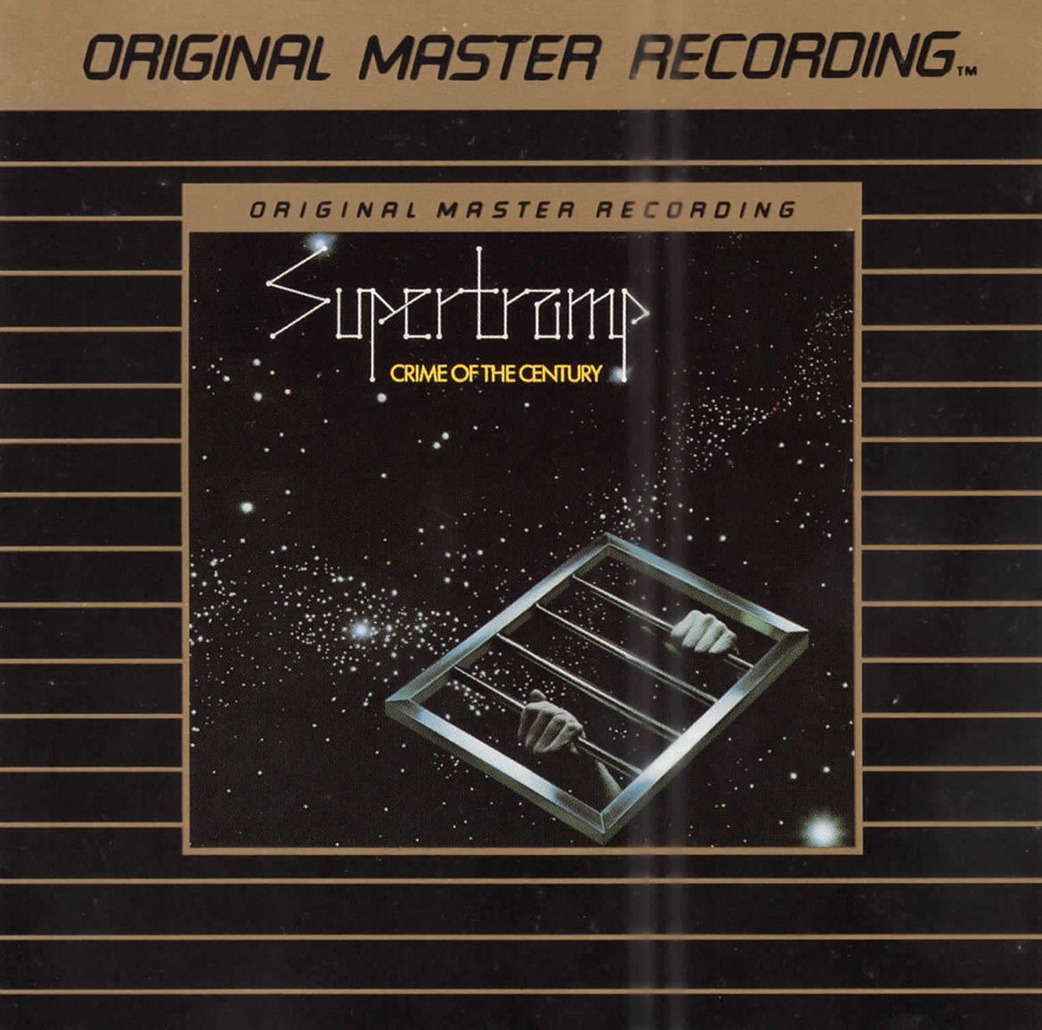 Capa do CD Ultradisc II de Crime Of the Century, dos Supertramp.