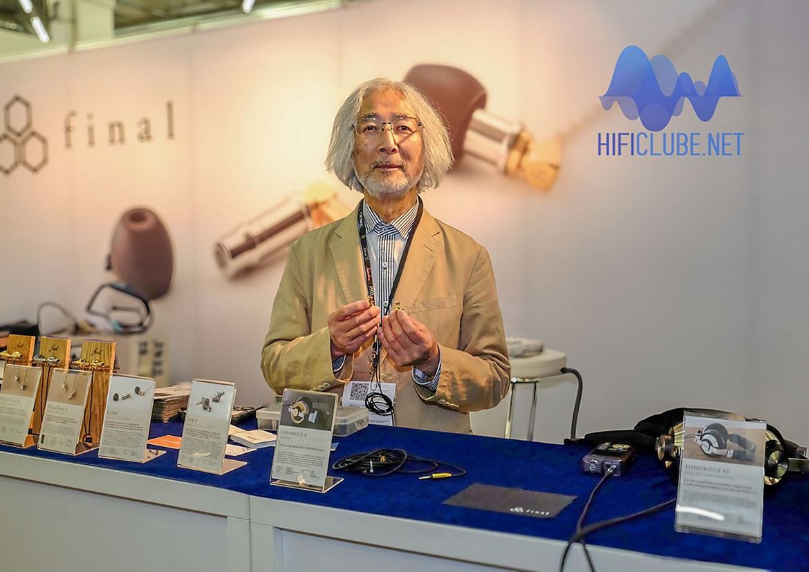 Mori san, no stand da Final Audio, Munique 2016