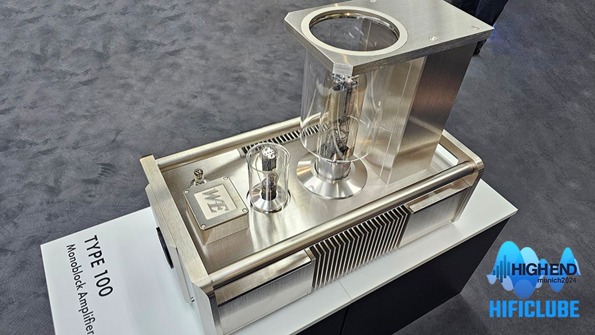 Western Electric Type 100 Monoblock Amplifier: 125W de potência SET a partir de uma válvula 308B. Mais um milagre da WE.