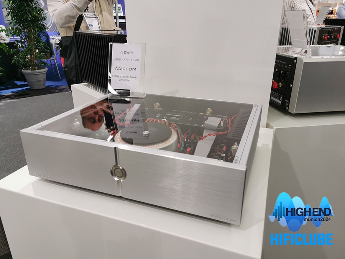 Audio Analogue_AA100DM, novo amplificador stereo de 100W