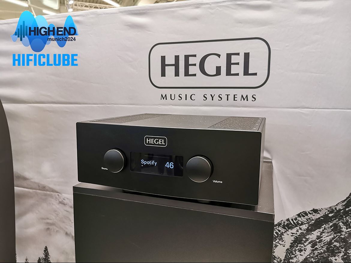 Hegel H600, a grande vedeta da exposição da Hegel.