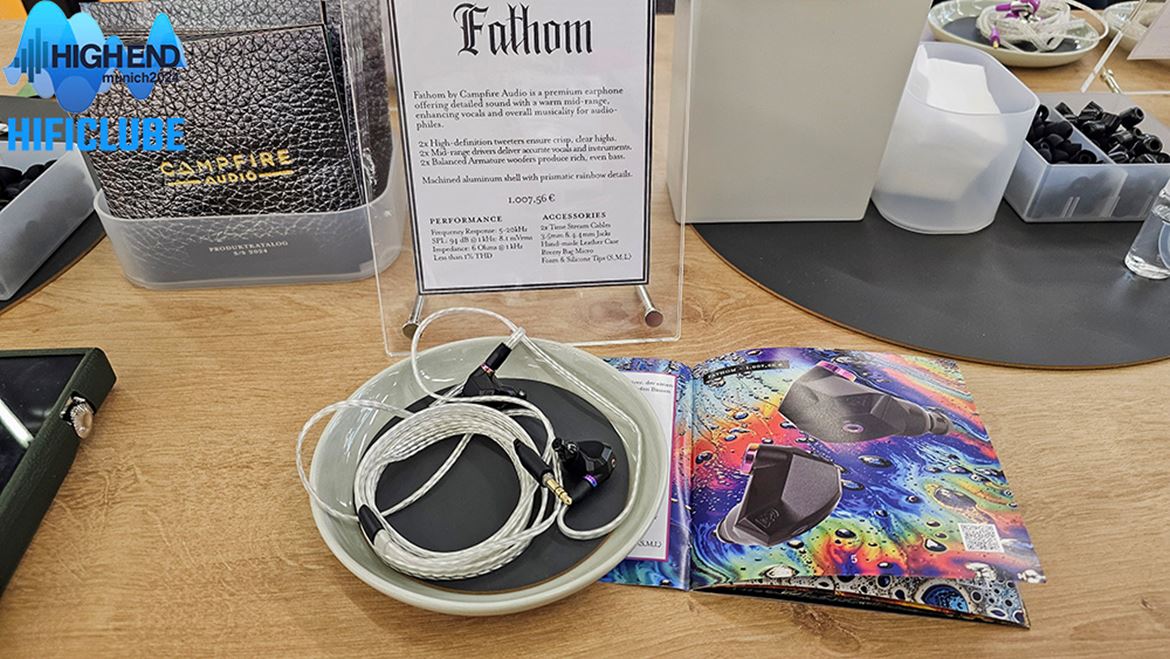 Campfire Audio Phatom: auriculares de luxo. O novo modelo premium Phatom (1007,56€) garante um som detalhado, com registos médios quentes e vozes bem timbradas.