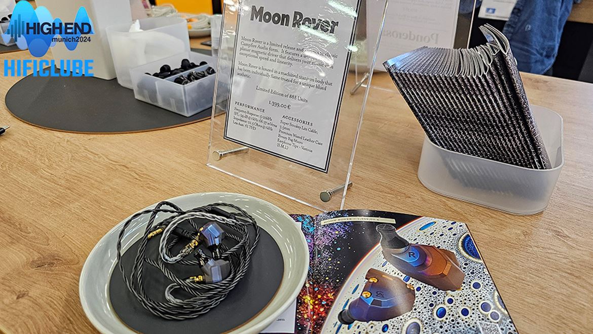 Campfire Audio Moon Rover: Edição limitada (1.399,00€) com uma unidade planar-magnética de 12 mm.