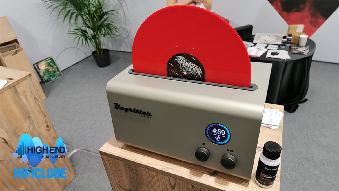 Degritter Mark II fully automatic: lava, seca, filtra.