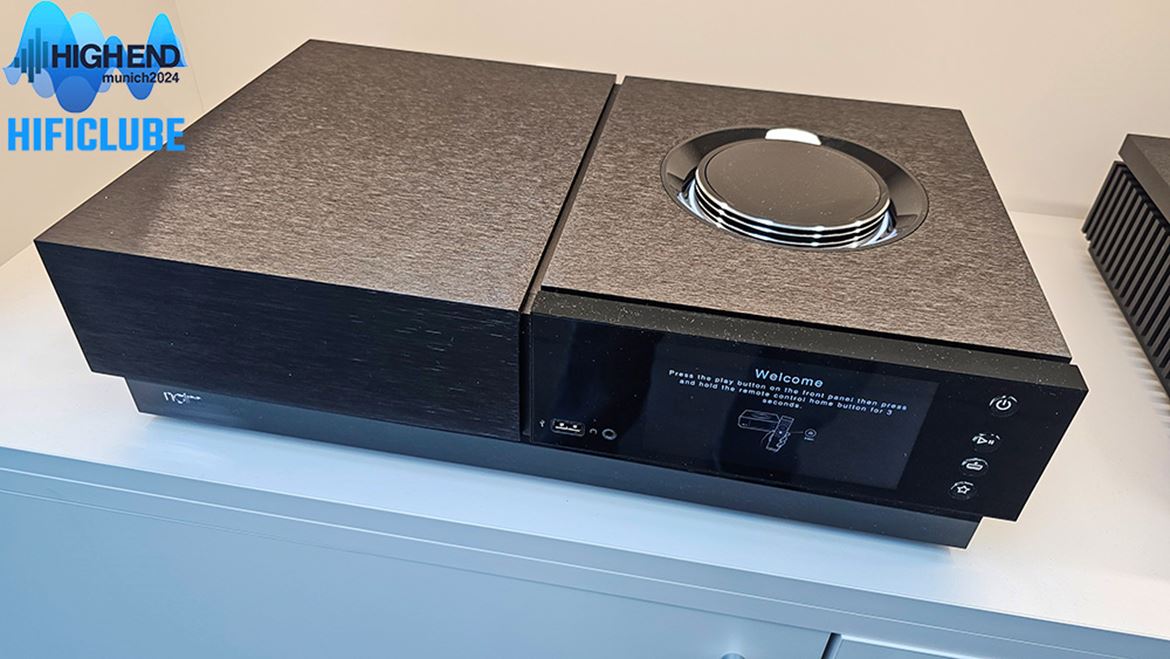Naim Uniti Nova PE. Para quem quer a versatilidade do Atom e o poder da amplificação Classe D (150W/ch). Tem entrada HDMI. Resolução máxima: 24-bit 192kHz/DSD64