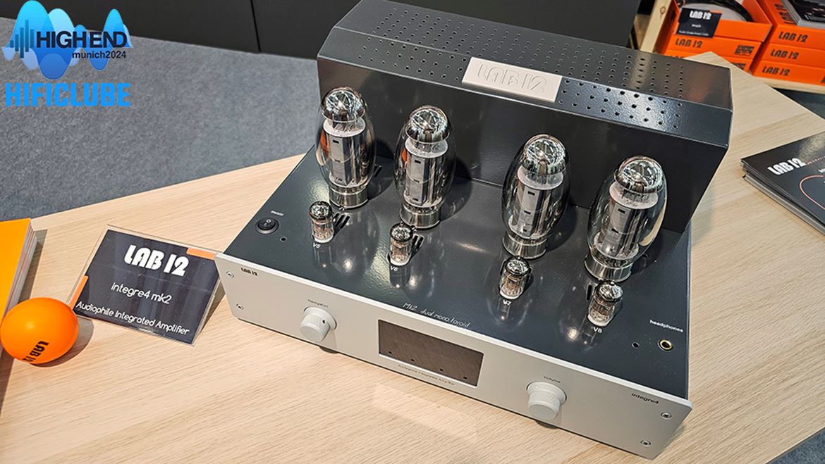 LAB12 Integré MkII: True Dual Mono Design com válvulas KT150