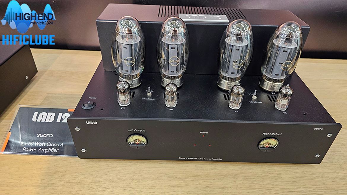 LAB12 Suara: 2 x 50W Class A Power Amplifier (KT150)