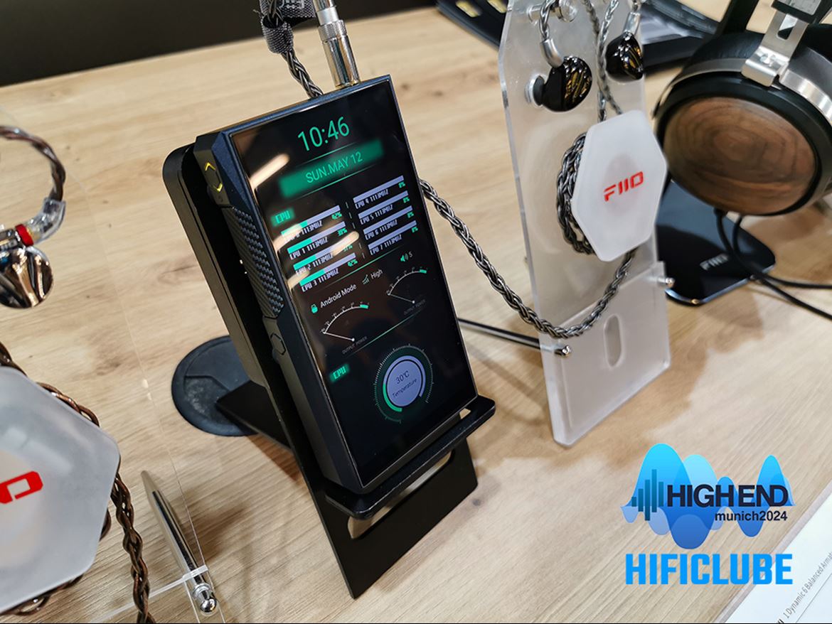 E ainda o FiiO M23 Portable High-Resolution Lossless Music Player+FiiO FA19 Knowles Balanced Armature IEMs.