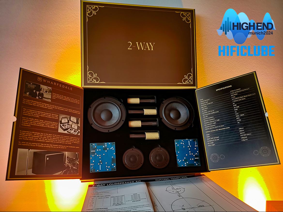Muito interessante foi a apresentação dos kits DIY, que incluem altifalantes e filtros divisores. Os audiófilos, que gostam de pôr as mãos na massa, têm instruções detalhadas para a construção e medidas com os resultados previsíveis. Well done Wharfedale! Fez-me lembrar o tempo em que eu mandava vir os altifalantes do Reino Unido para construir as minhas próprias coluna de som. Good old times!...