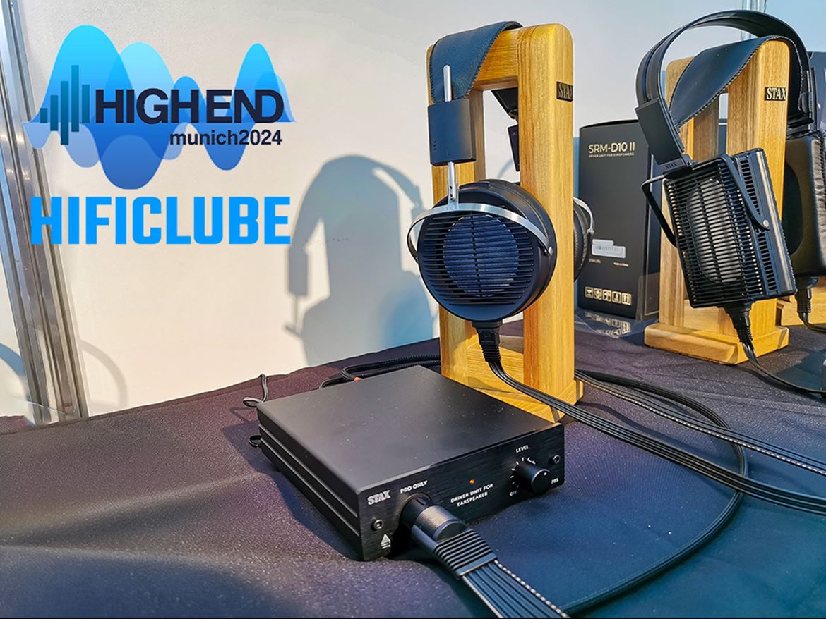 A Stax democratizou o som eletrostático com o Electrostatic Earspeaker system SRS-X1000, composto pelos novos auscultadores SRA-X1+SRM270S (energizador), a um preço de mil euros! Terei percebido bem? Raramente experimento auscultadores em feiras (muitas cabeças, muitas sentenças, entre outras coisas…), mas depois de ter testado e premiado os SR-X9000, não resisti. E não é que a Stax conseguiu o equilíbrio tonal e a presença do grave dos topo de gama. E pesam apenas 234 gramas! Com os novos Stax SRA-x1000, o preço caiu e o grave subiu (na qualidade) e desceu (na profundidade). Quero testá-los logo que possível.