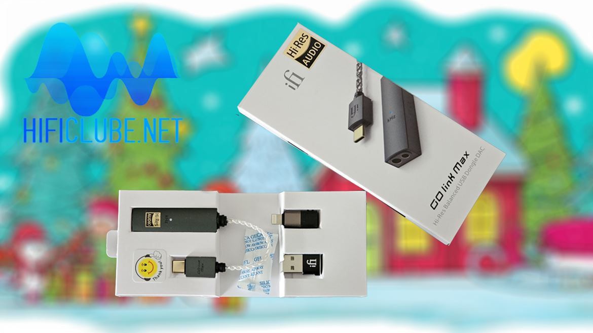 O GO Link Max é enviado com um cabo USB-C de condutores entrançados com banho de prata (e adaptadores Lightening e USB-A).