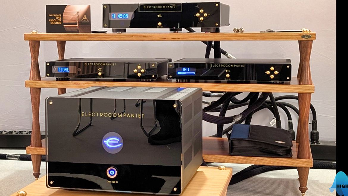Electrocompaniet: sabor a chocolate negro, com um brilho acetinado e elevada resolução.