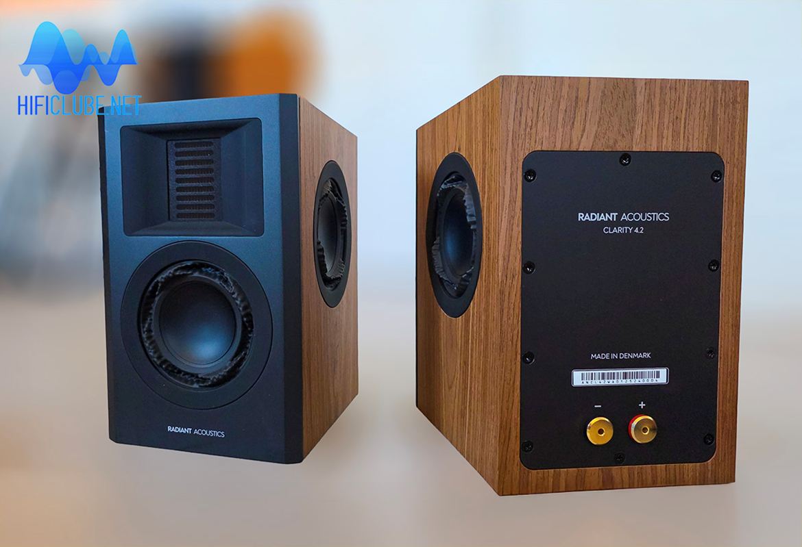 Radiant Acoustics Clarity 4.2: front and back