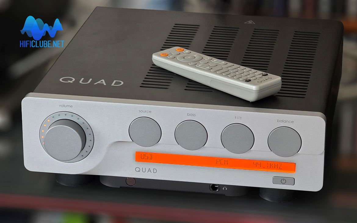 QUAD 3 with remote control on top.