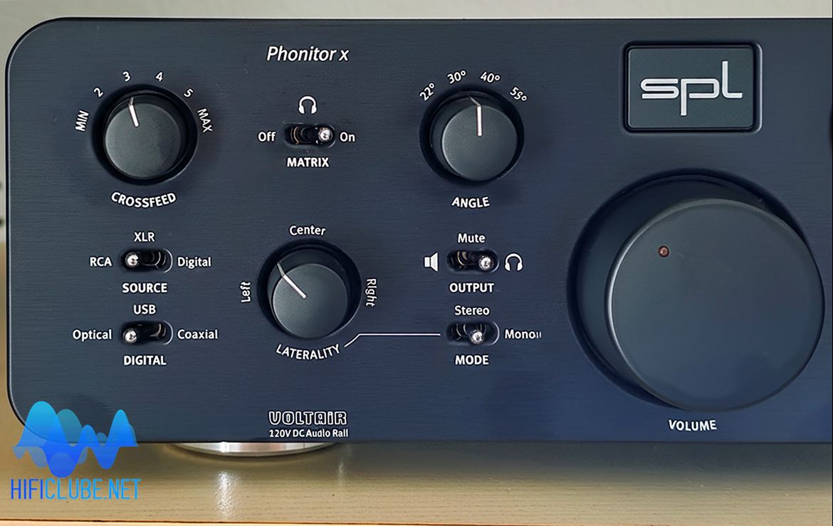 The SPL Phonitor X has some unique functions, such as Matrix and Laterality.