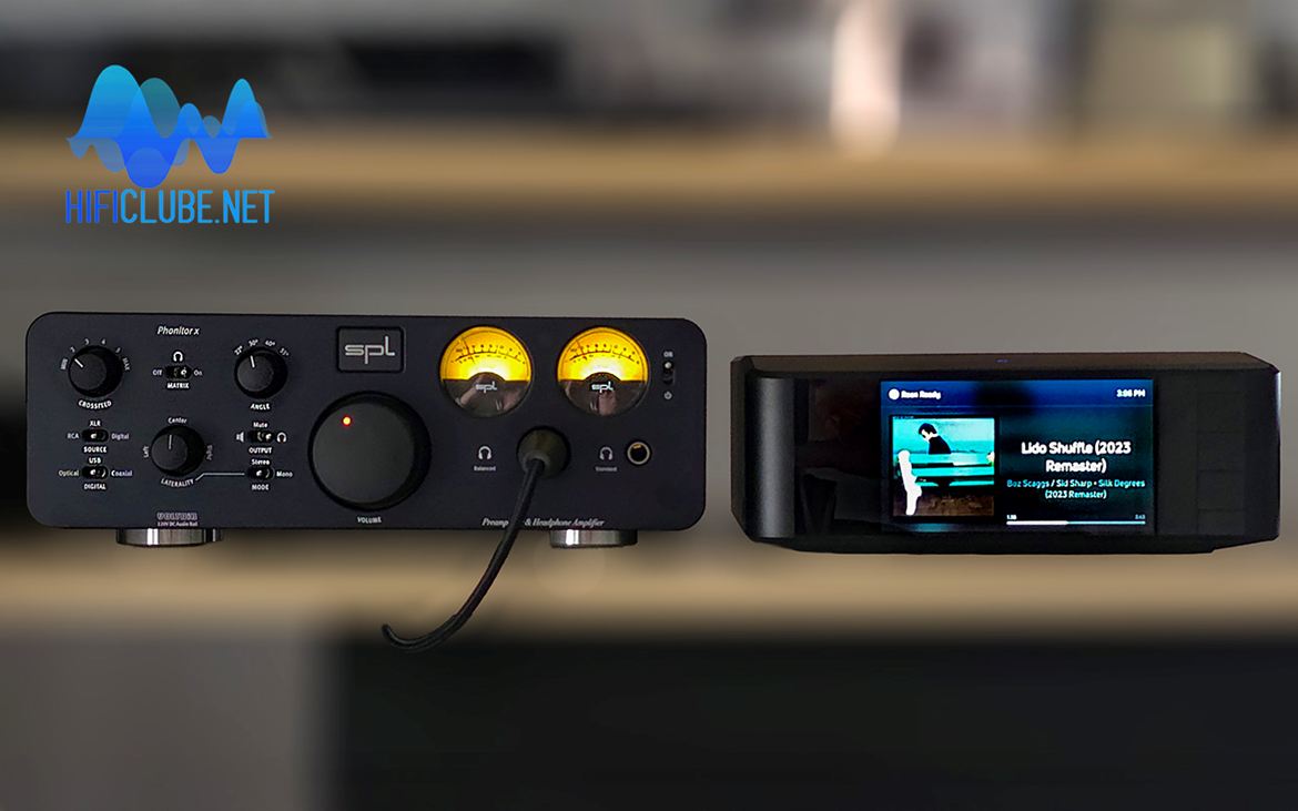 The ICON Node can be the perfect digital music source to feed the Phonitor X.