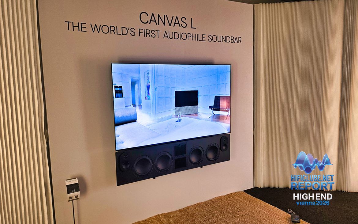 Canvas L. Sim, the world's first audiophile soundbar não é apenas marketing. É grande e cara. Mas é a única barra de som que não soa a 'barra de sabão'.