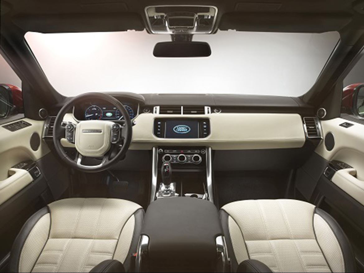 Interior Range Rover Sport (foto cortesia site oficial da Meridian)