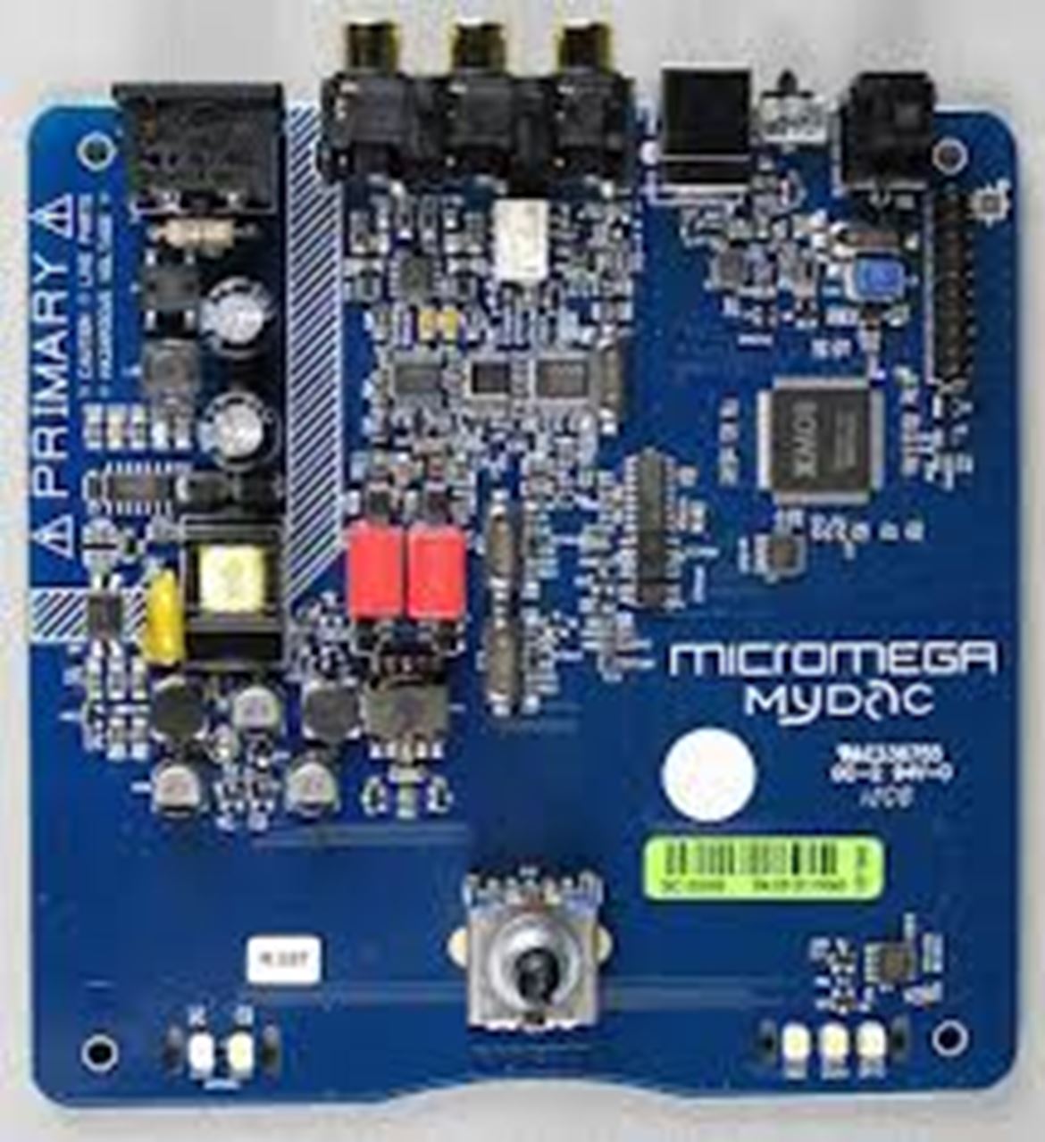 Micromega MyDAC: placa de circuito interno