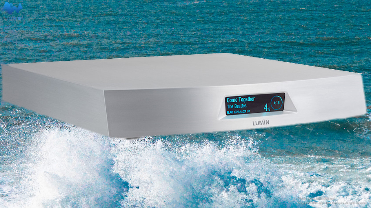 Lumin Network Player em harmonia com a natureza da música