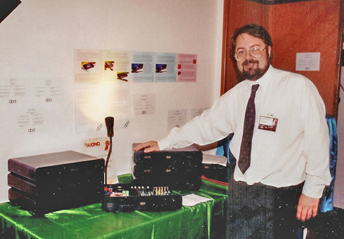 Robert Watts, no tempo da dpa (foto histórica do arquivo Hificlube)