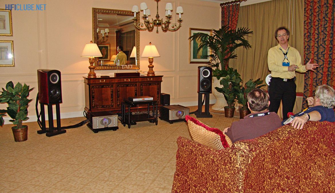 Andrew Jones, master demonstrator (CES2009 - TAD suite at the Venetian)