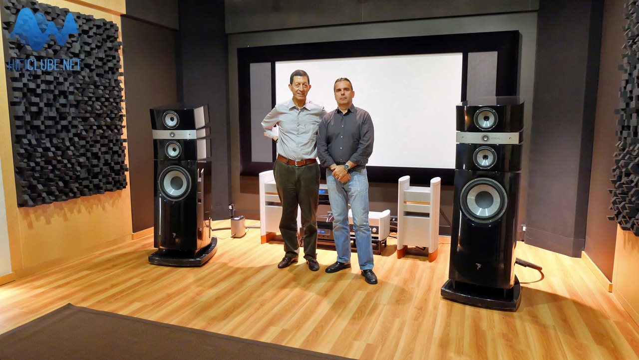 João Cancela e Alberto Silva, no auditório principal onde actuaram as Stella Utopia e os Halcro dm58