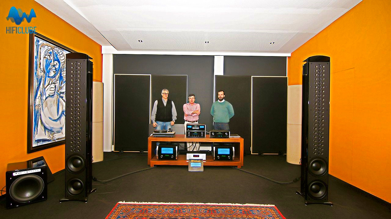 The McIntosh Collection Show. A equipa de produção: A.Almeida, N.Cristina (Ajasom), J.Filipe (Viasonica)