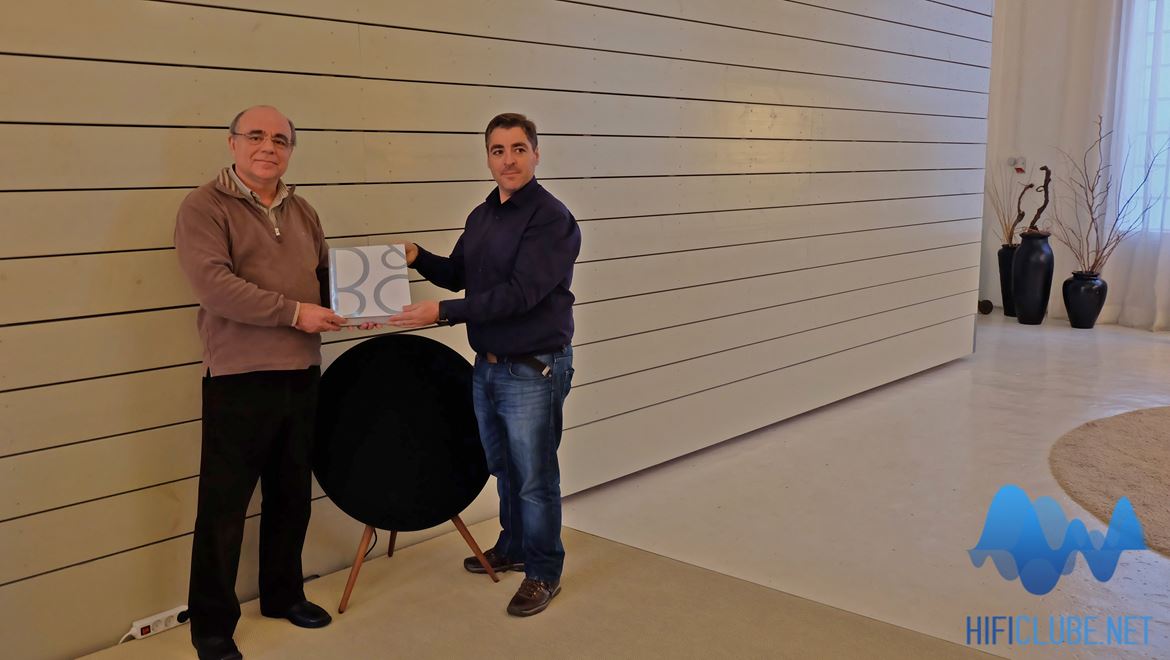 JVH e José Alberto Silva (Bang&Olufsen)