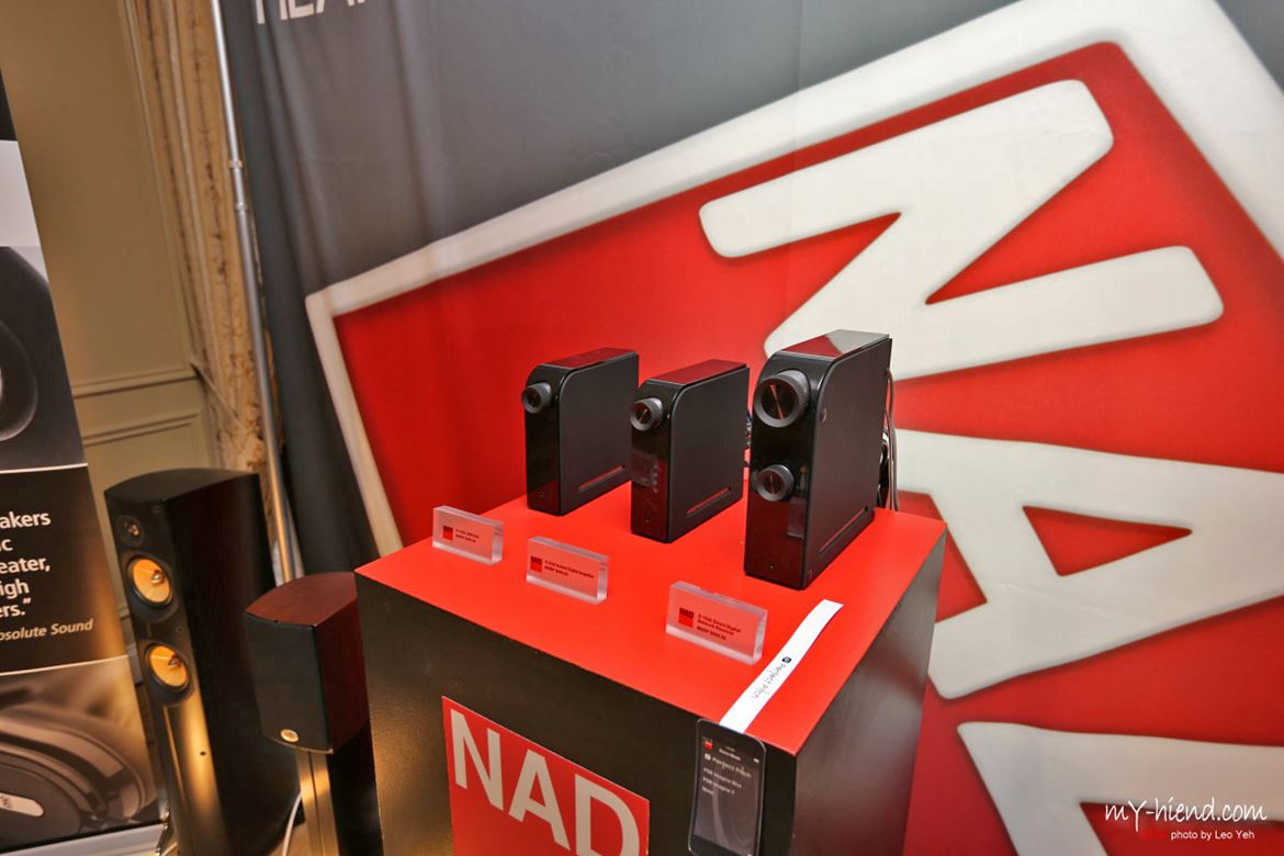 NAD: the new D collection of digital amplifiers and streamers, first shown in Munich