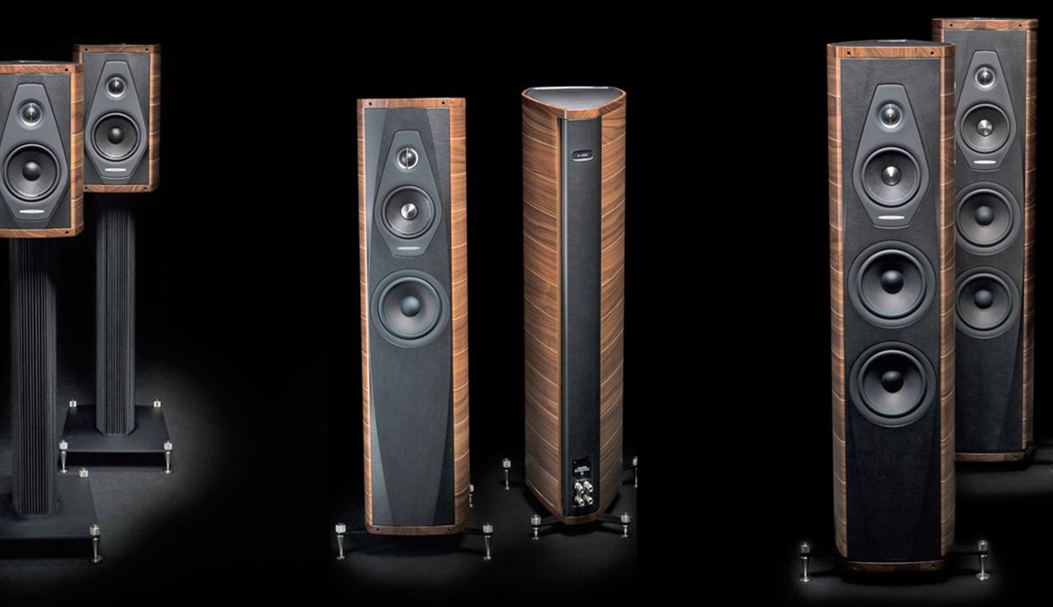 Foto de família das Sonus Faber Olympica