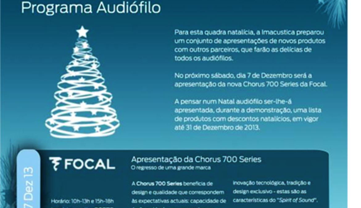 No Natal, a Imacustica abre as portas aos amigos
