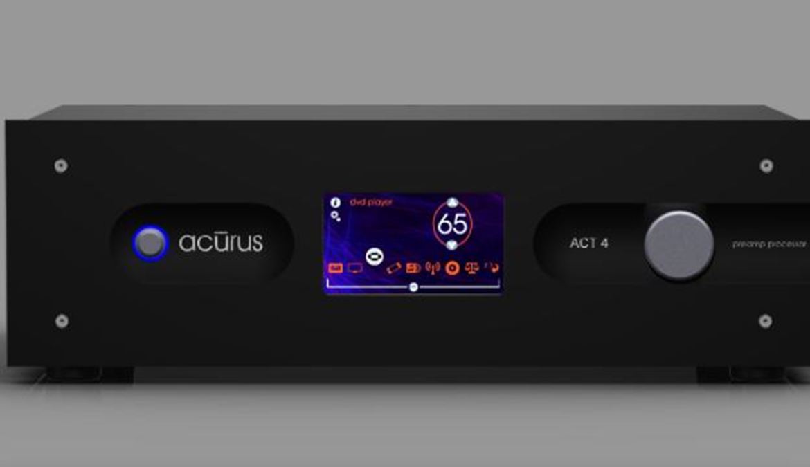 Acurus’ ACT 4 preamplifier/processor