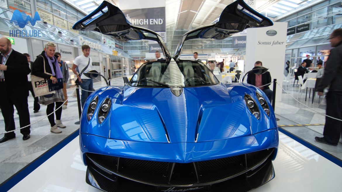 Highend 2013: o Pagani Huayra de asas abertas, pronto para descolar...