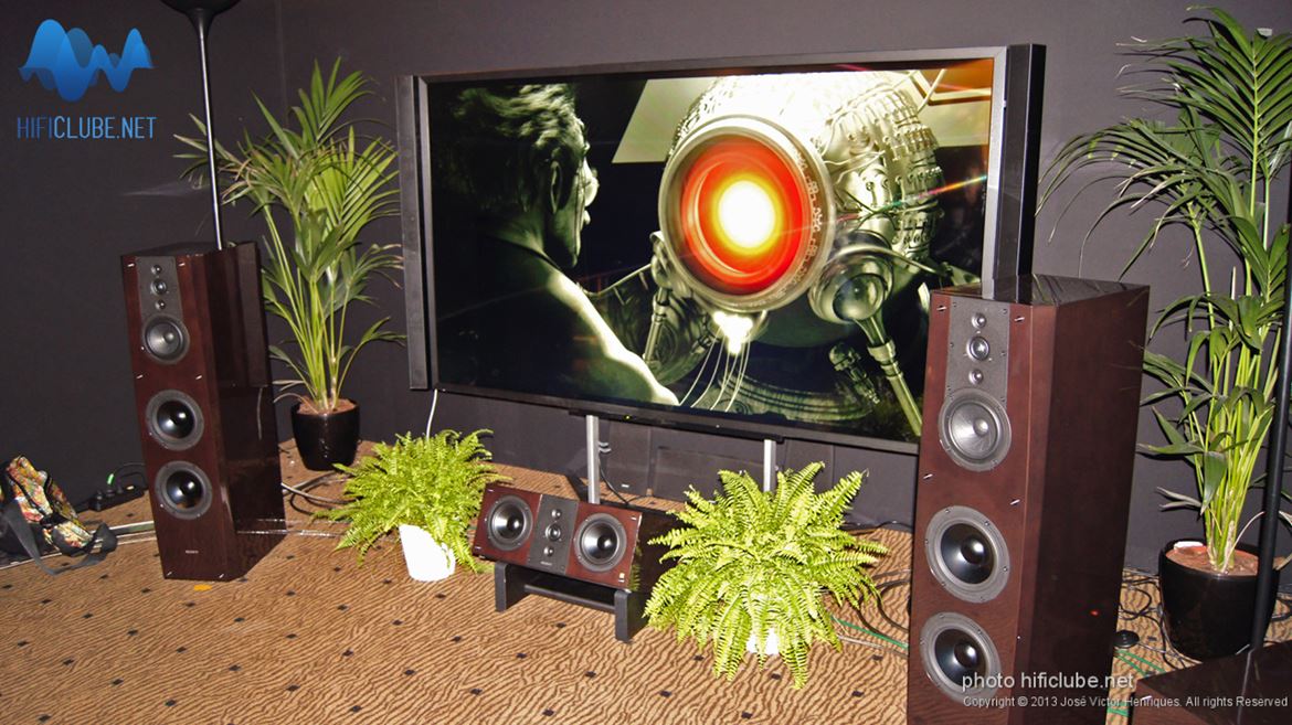 Sony: som de cinema com colunas highend