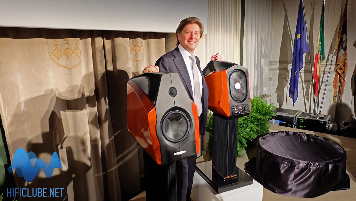 Dr. Mauro Grange, the smiling face behind the wheel of Sonus Faber fortune