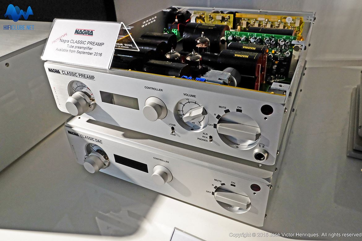 Nagra Classic Pre on top of the Classic DAC