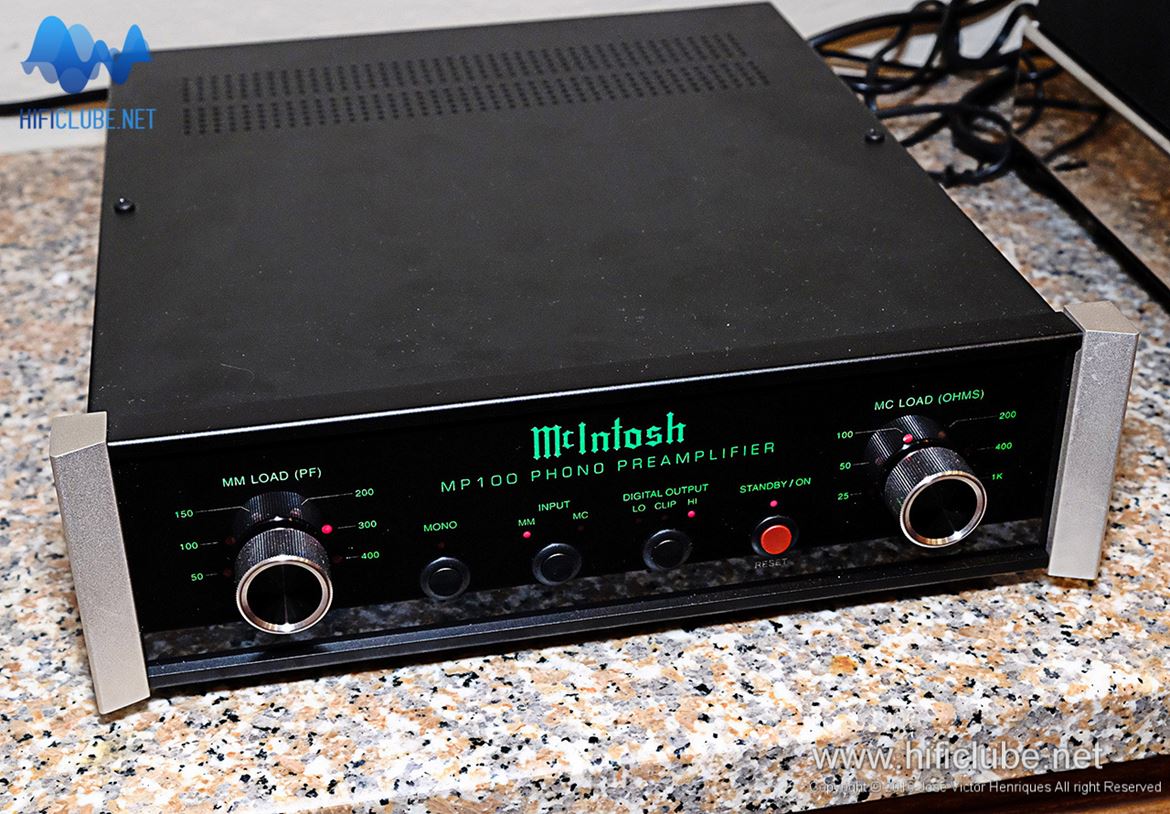 WOM 2016 - McIntosh MP100 phono preamplifier