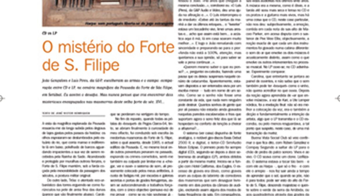 O Mistério Do Forte De S.filipe