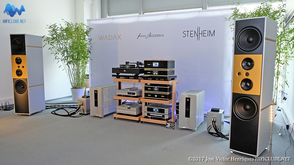 Stenheim Reference Ultimate Passive and VTL. Great sound.