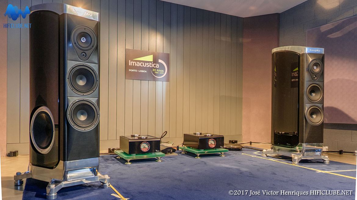 THE Sonus faber, a imponência do som italiano