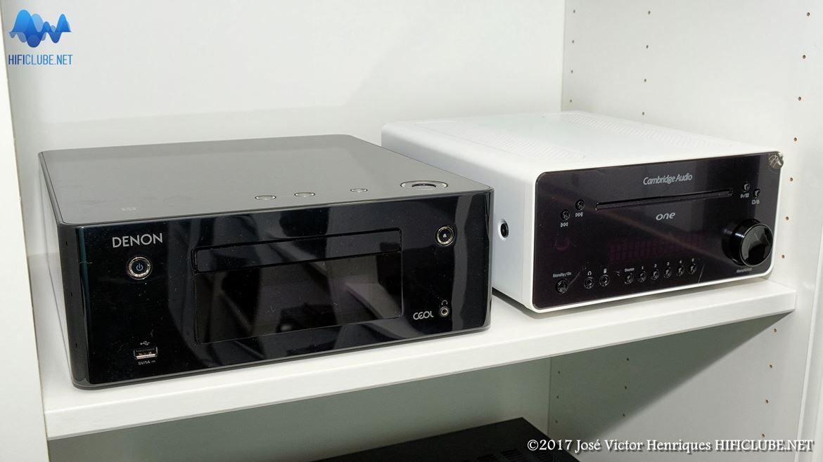 Denon e Cambridge Audio, Ebony and Ivory...